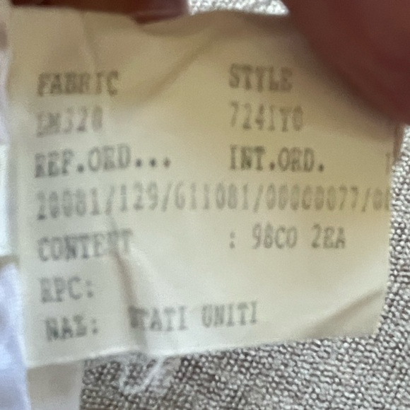 Chic White Agnona Pants Made in Italy. Women’s Size: 40 (U.S. Size 4) - Picture 13 of 13